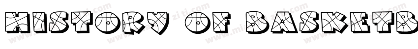 History of basketball字体转换